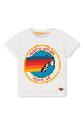 KIDS AVIATOR NATION VENICE TEE - WHITE
