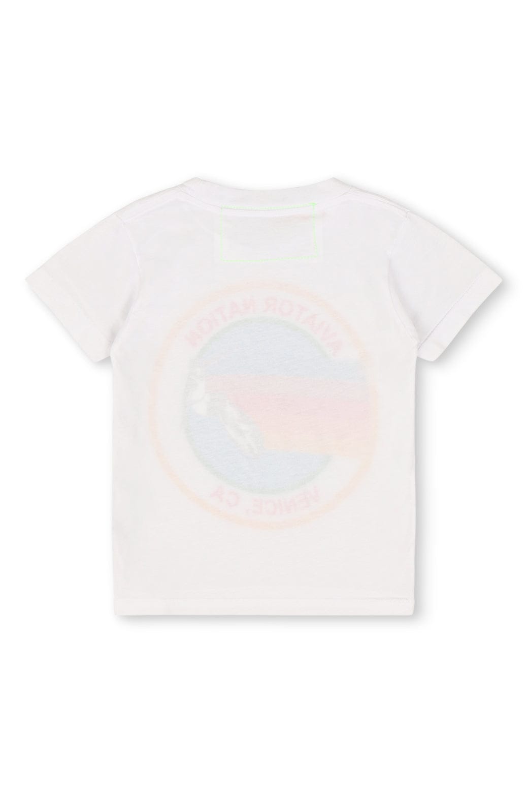 KIDS AVIATOR NATION VENICE TEE - WHITE