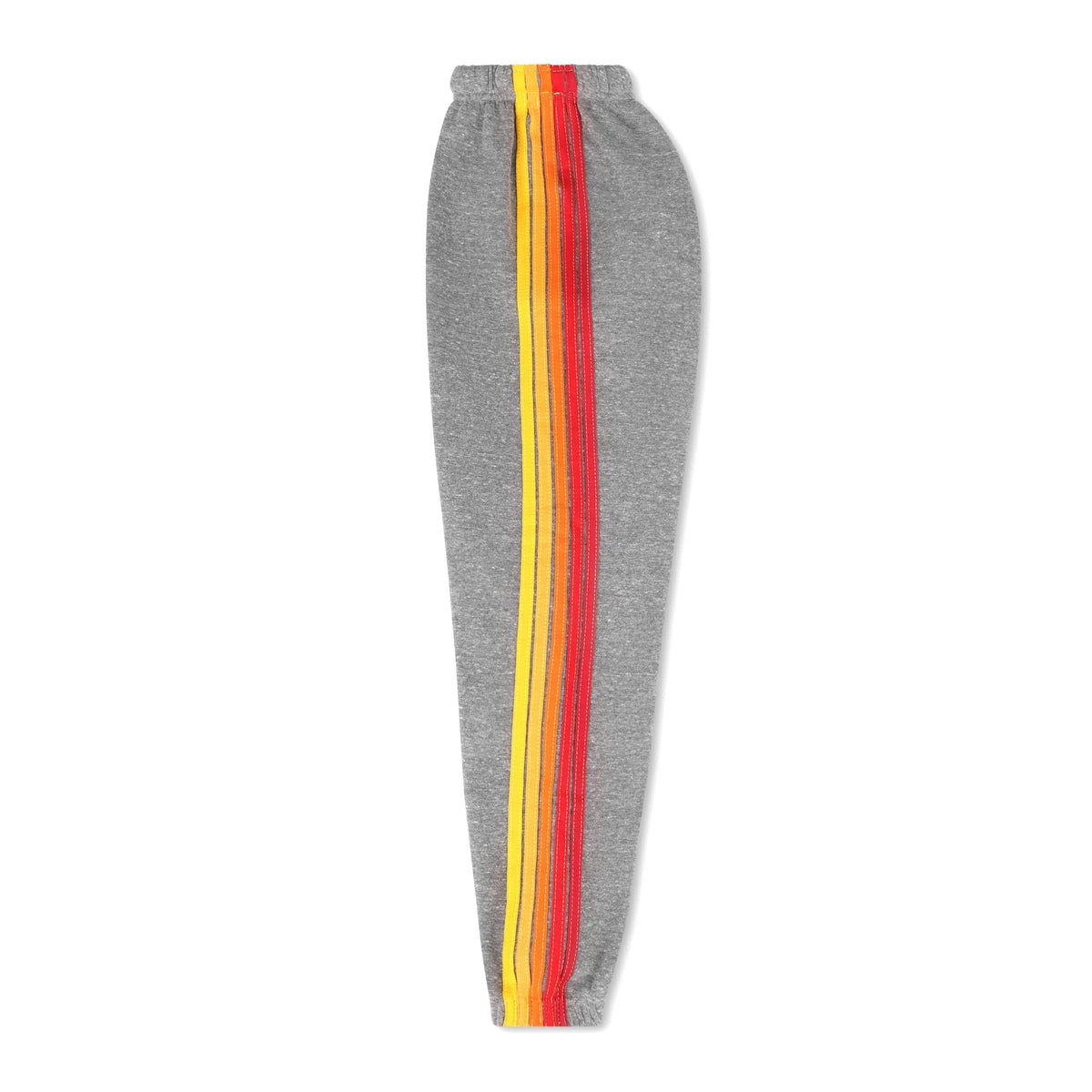 UNIVERSITY OF SOUTHERN CALIFORNIA 5 STRIPE UNISEX SWEATPANTS - HEATHER GREY