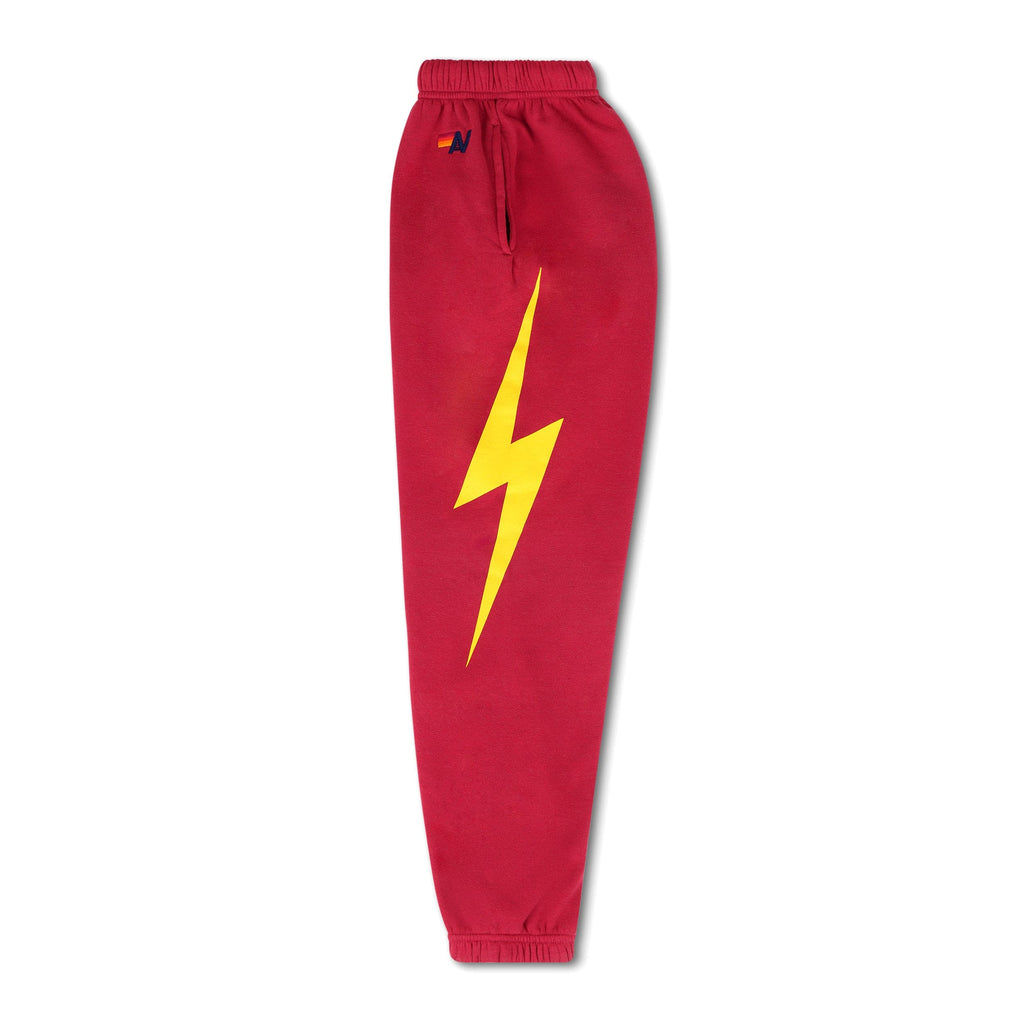 UNIVERSITY OF SOUTHERN CALIFORNIA BOLT UNISEX POCKET SWEATPANTS - CARDINAL