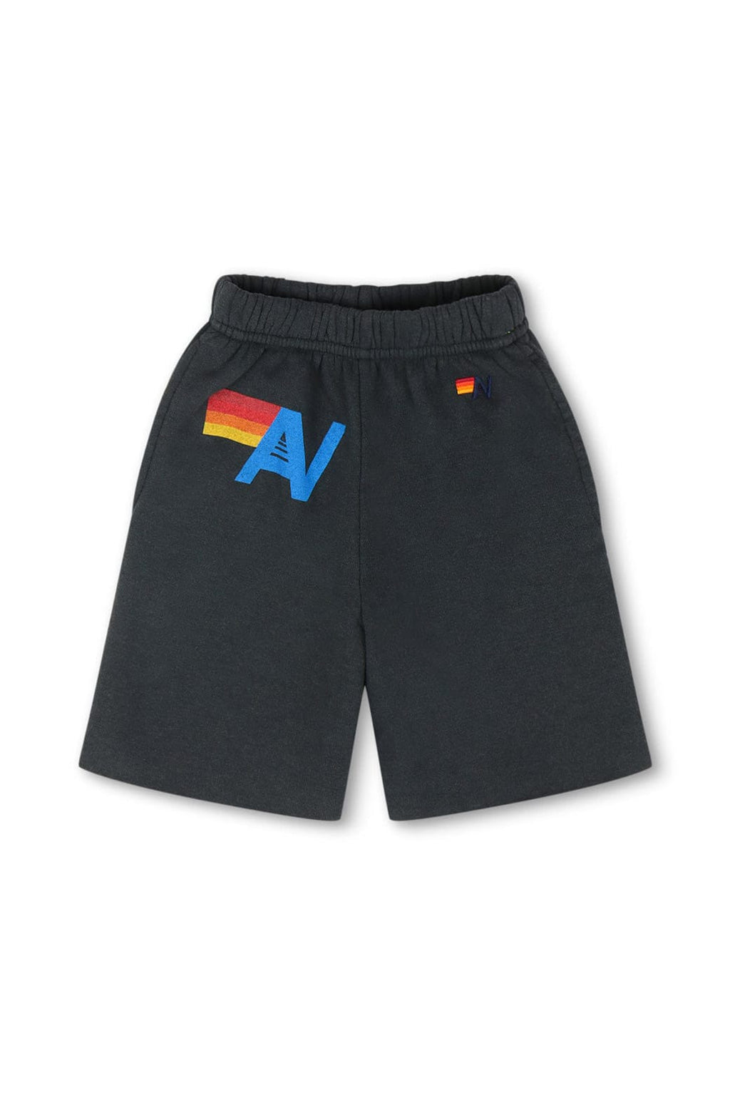 LOGO KIDS SWEATSHORTS - CHARCOAL