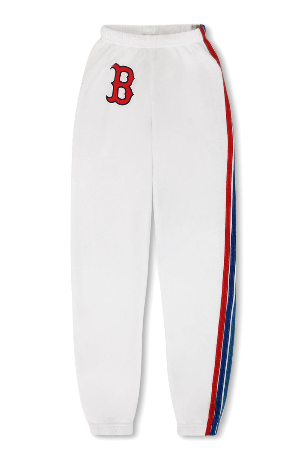 BOSTON RED SOX 5 STRIPE SWEATPANTS - WHITE USA