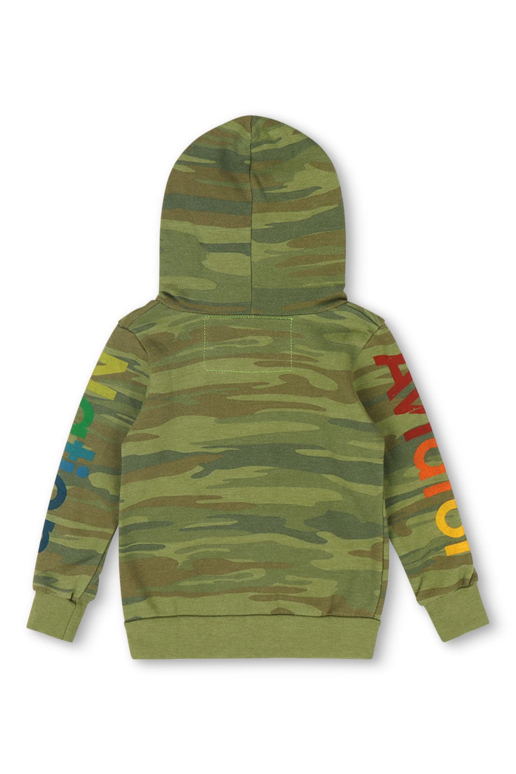 KIDS AVIATOR NATION VENICE ZIP HOODIE - CAMO