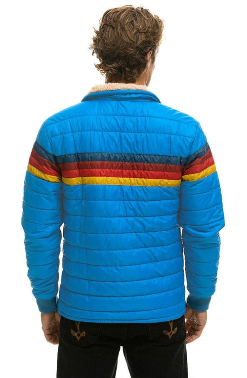 4 STRIPE JACKET - BLUE CINA