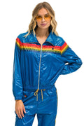 5 STRIPE WINDBREAKER - SNORKEL BLUE