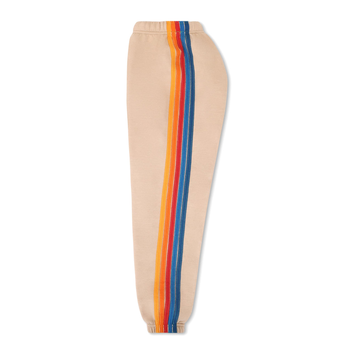 5 STRIPE SWEATPANTS - SAND