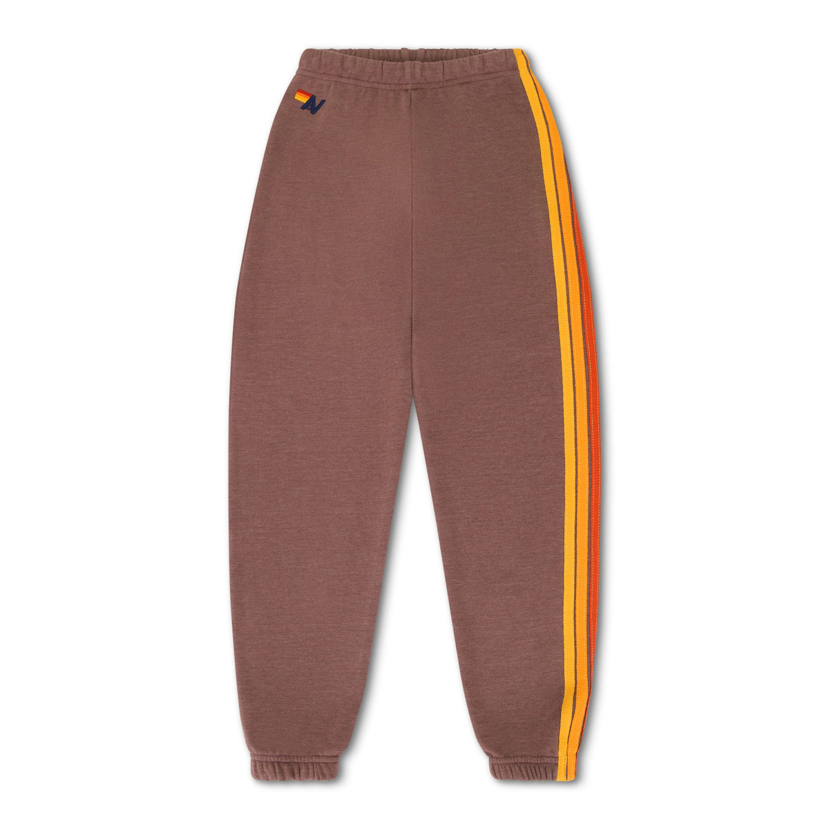5 STRIPE SWEATPANTS - MOCHA