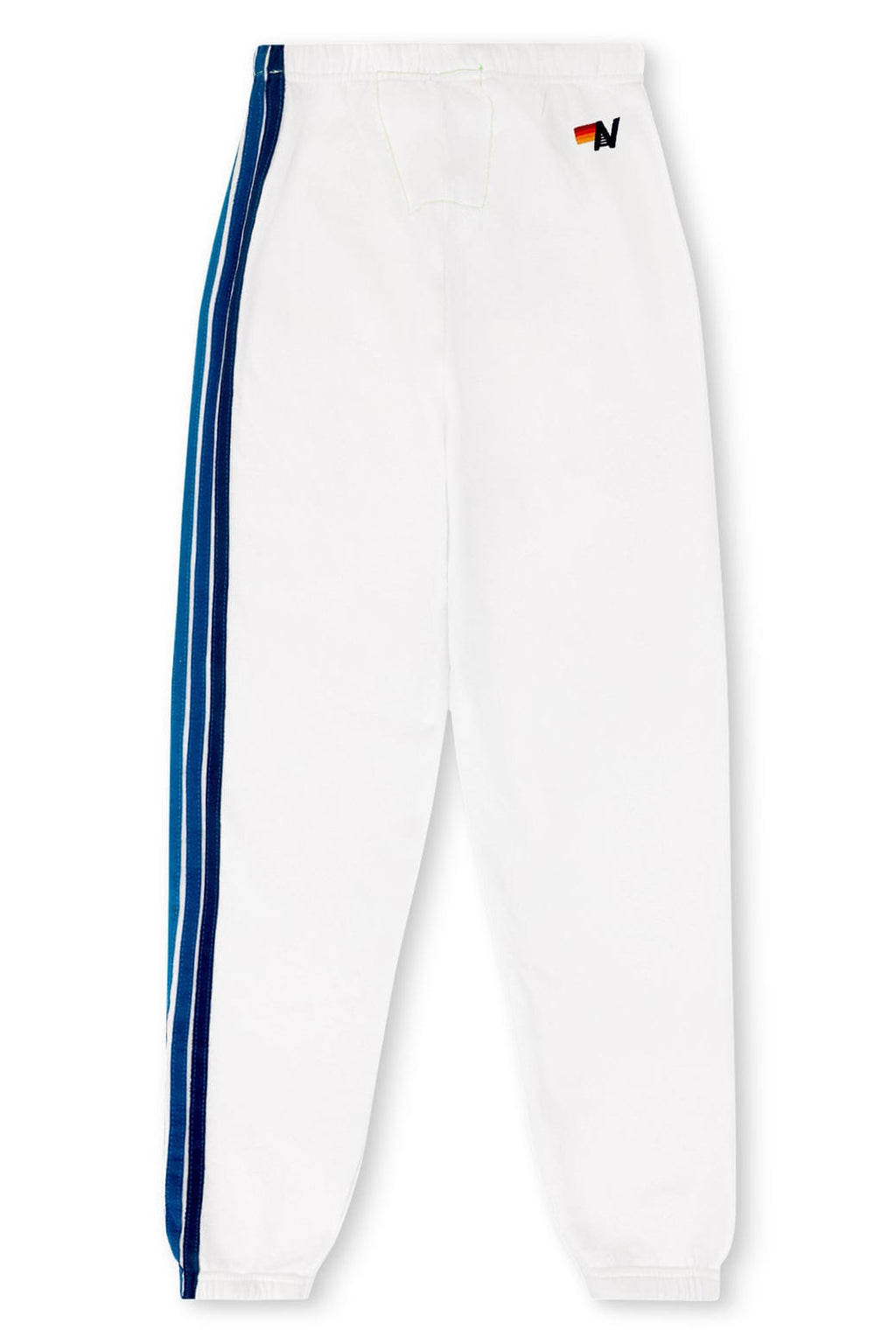LOS ANGELES DODGERS 5 STRIPE SWEATPANTS - WHITE BLUE