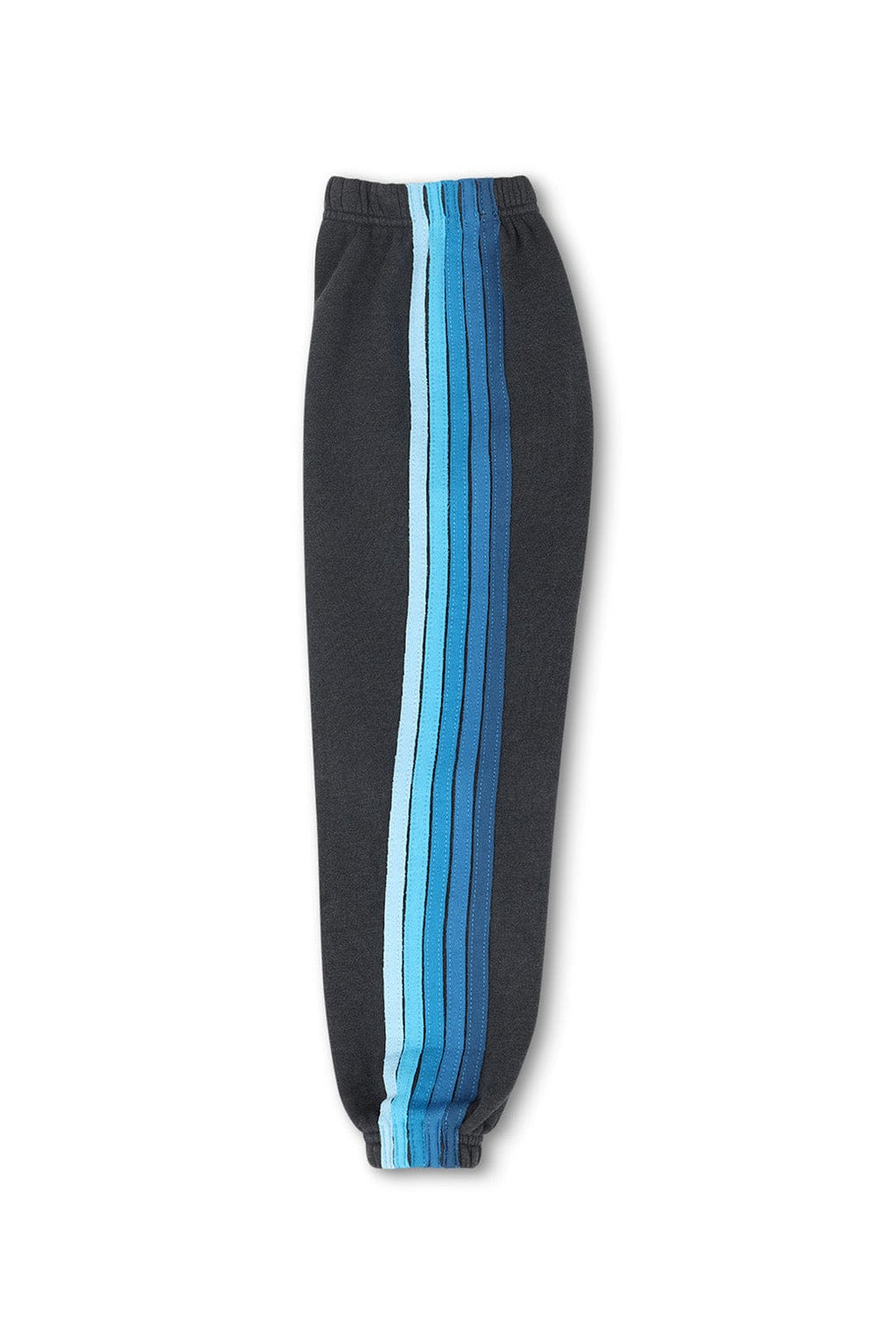 KIDS 5 STRIPE SWEATPANTS - CHARCOAL BLUE