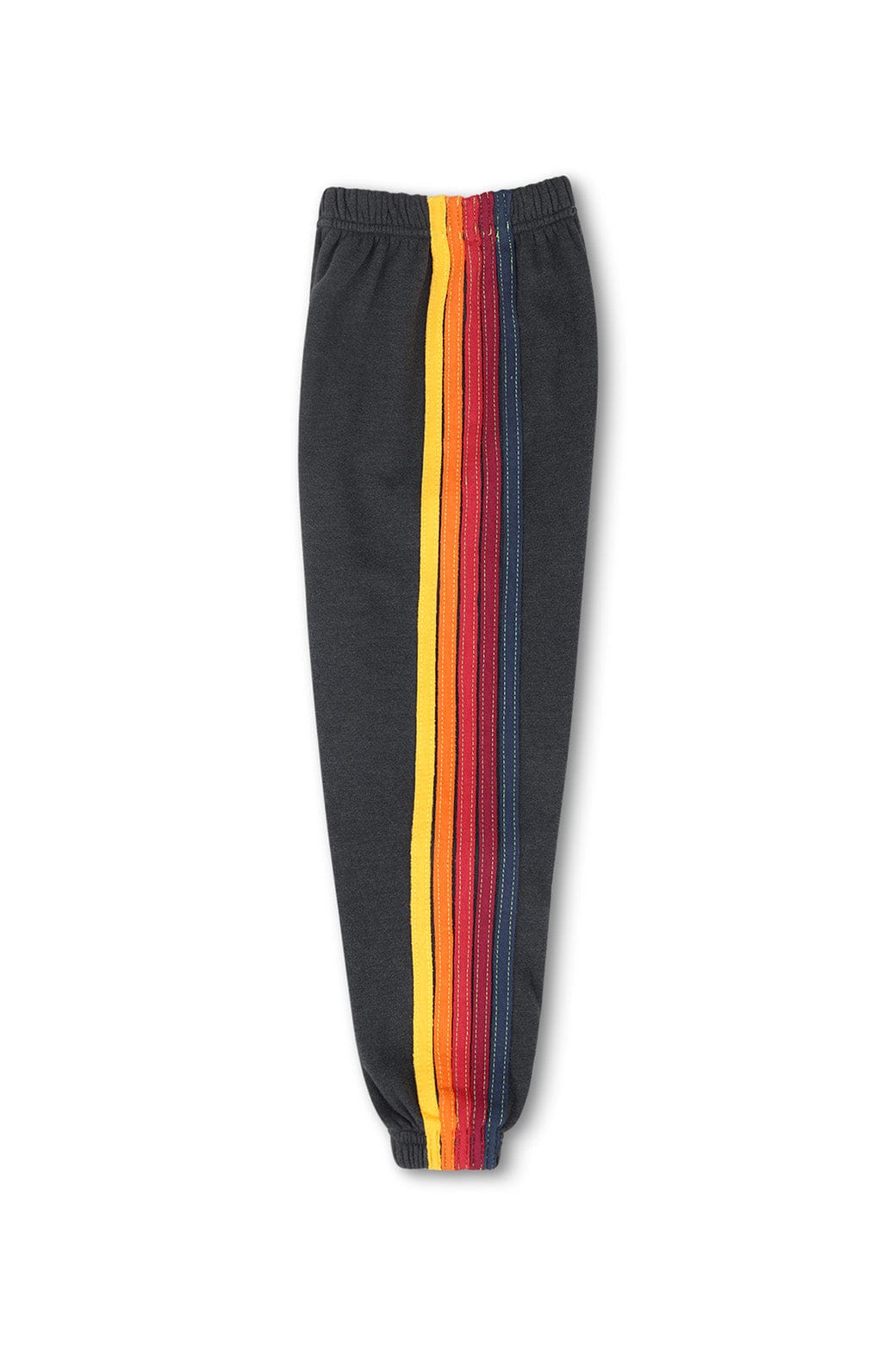 KIDS 5 STRIPE SWEATPANTS - CHARCOAL