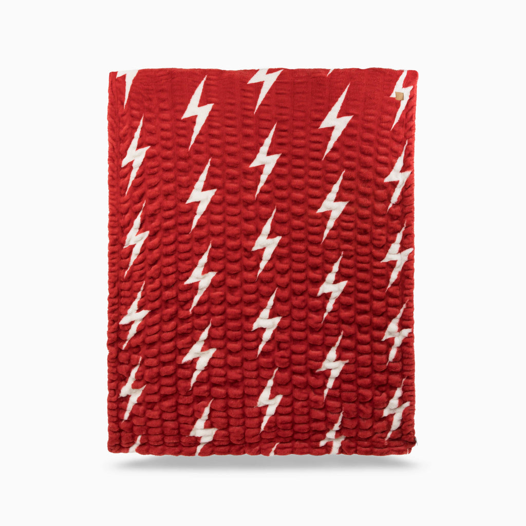 Aviator Nation x Lola Blanket - Red White Bolt