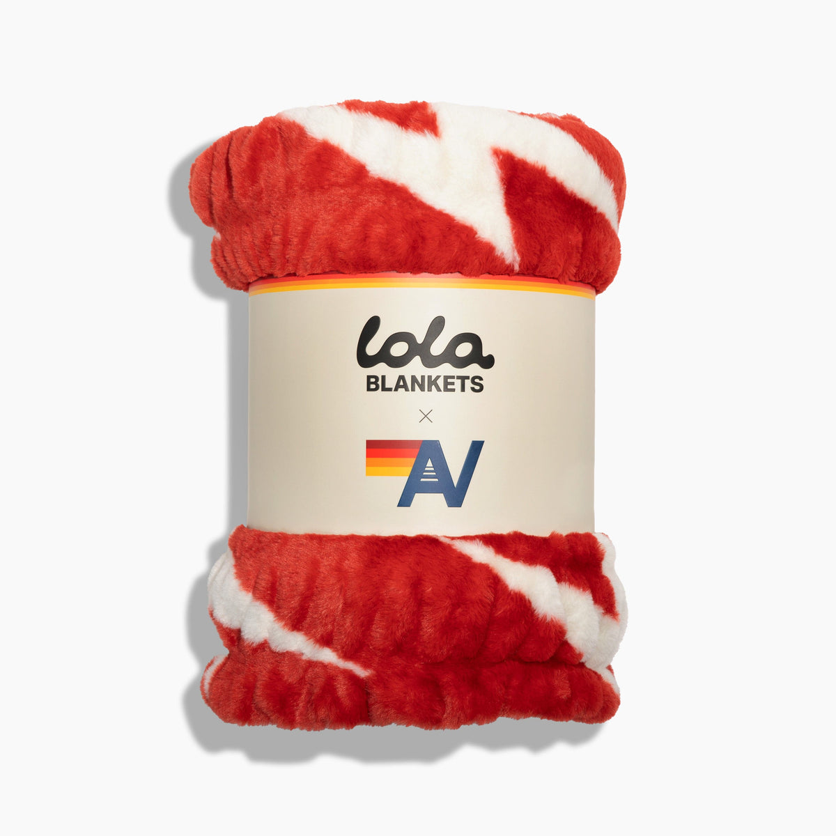 Aviator Nation x Lola Blanket - Red White Bolt