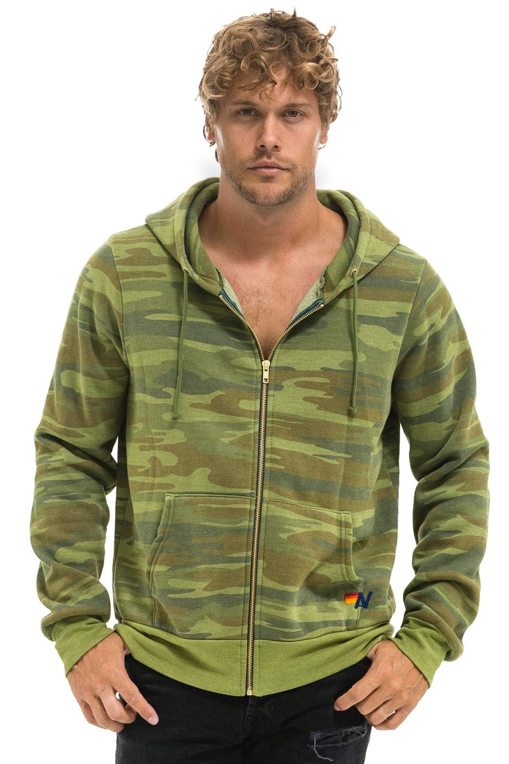 BOLT HOODIE - CAMO NEON PINK
