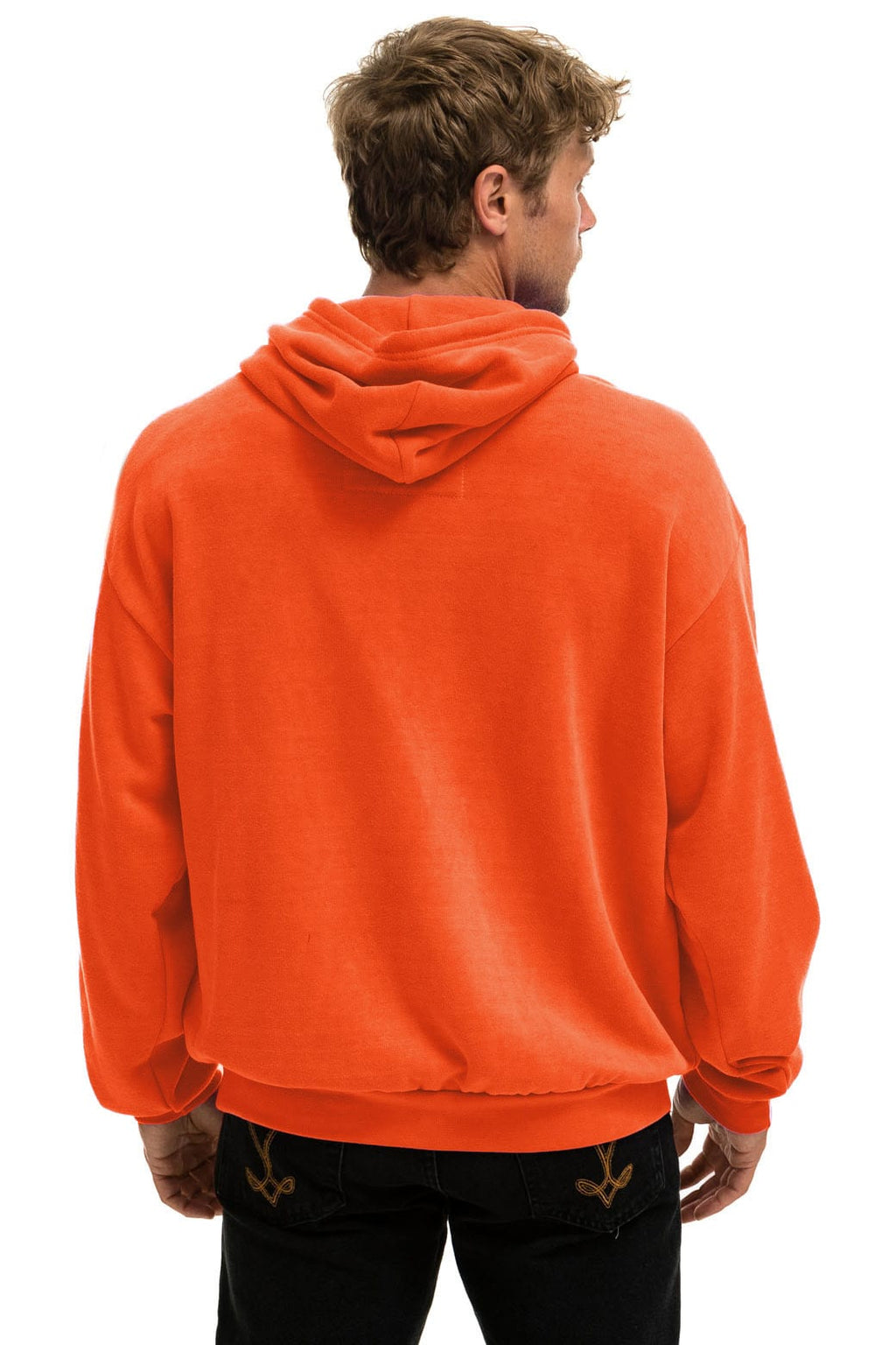 NY METS 2026 RELAXED PULLOVER HOODIE - ORANGE