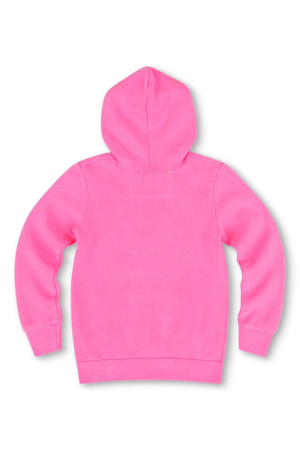 KIDS SMILEY 2 PULLOVER HOODIE - NEON PINK