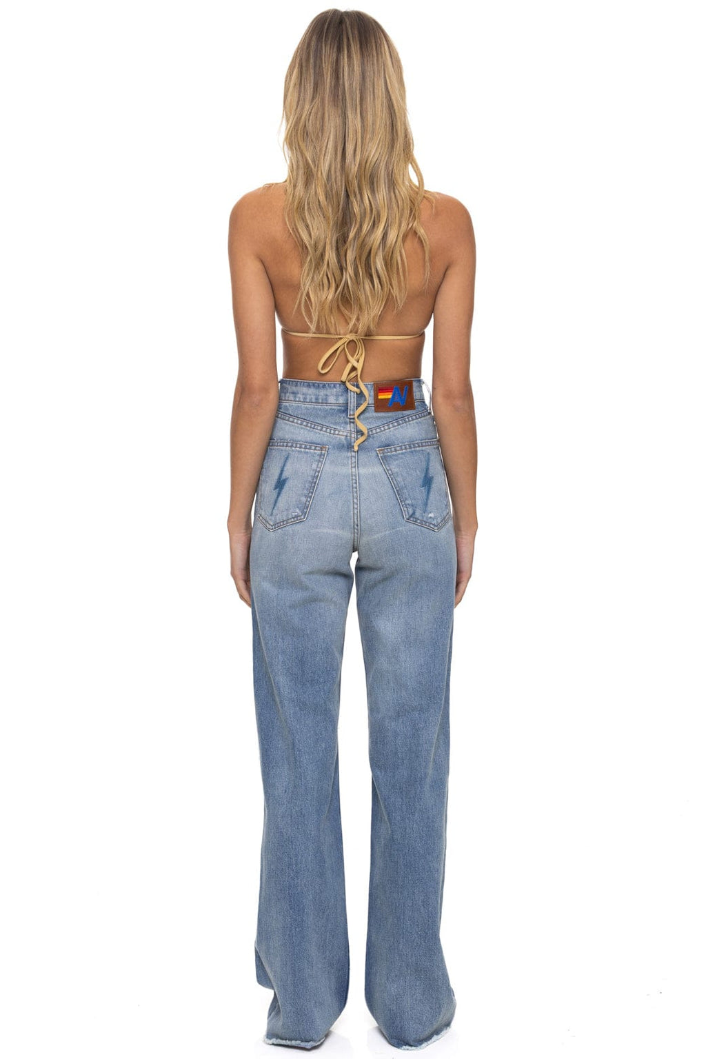 HI RISE WIDE LEG BOLT GYPSY WOMENS JEAN - VINTAGE