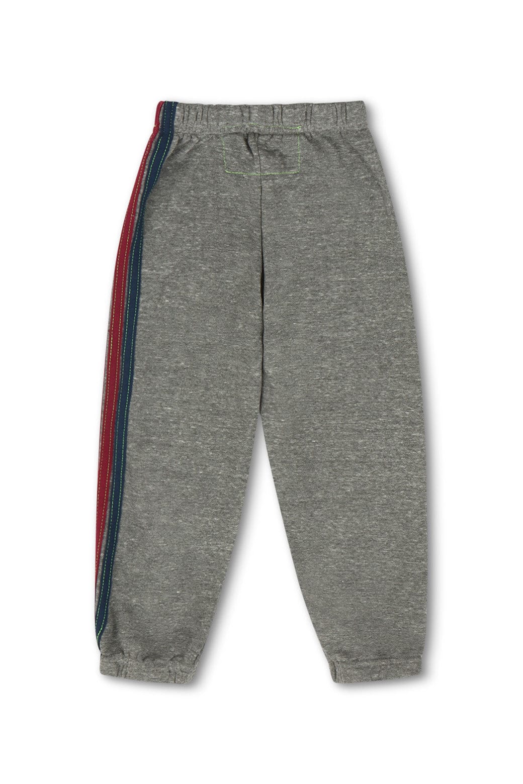 KIDS 5 STRIPE SWEATPANTS - HEATHER GREY