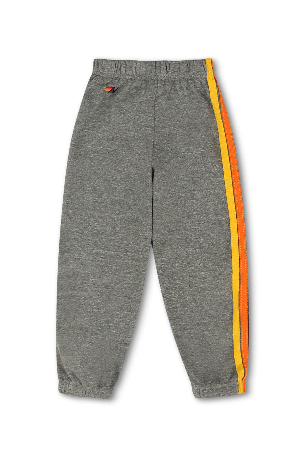 KIDS 5 STRIPE SWEATPANTS - HEATHER GREY