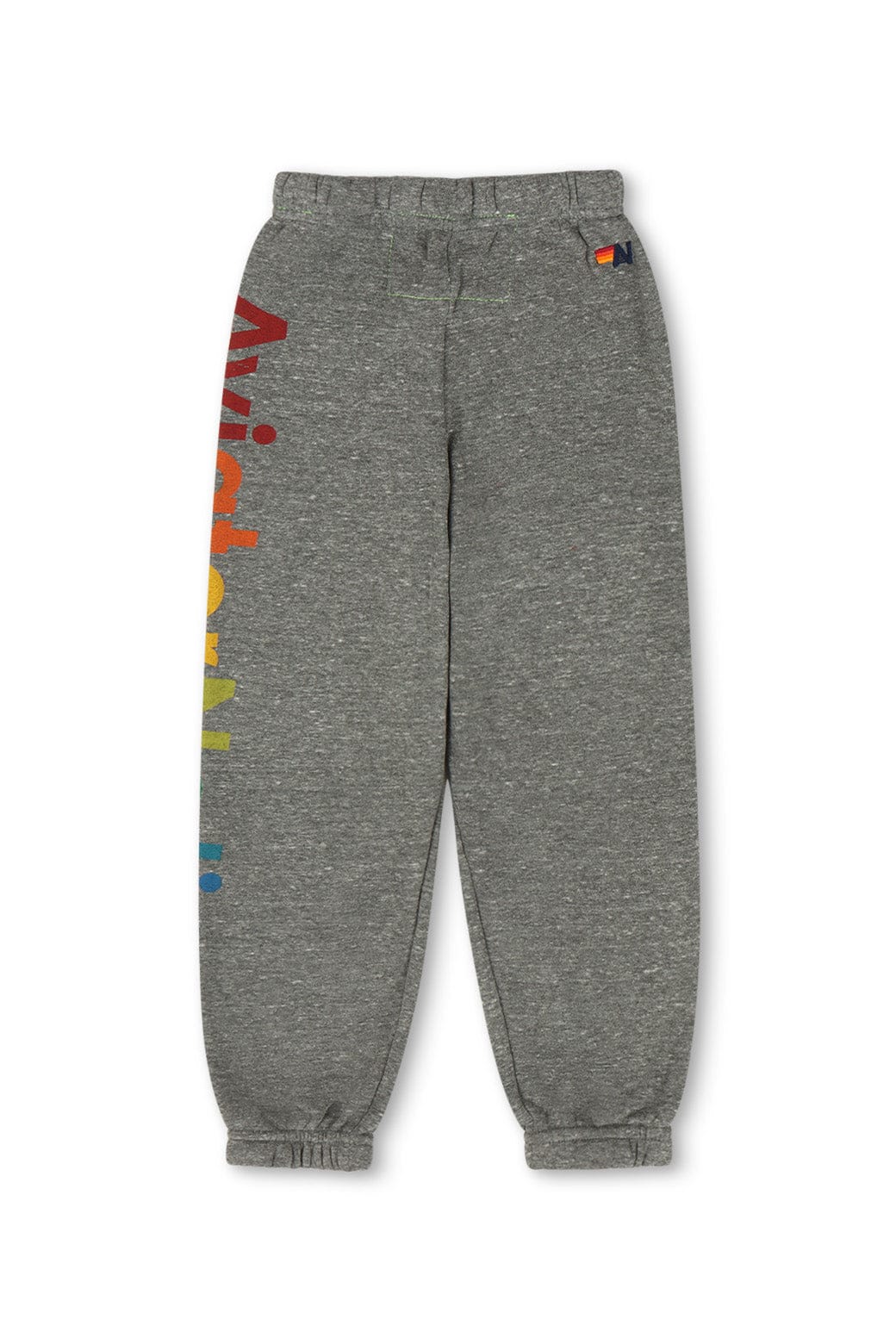 KIDS AVIATOR NATION VENICE SWEATPANTS - HEATHER GREY
