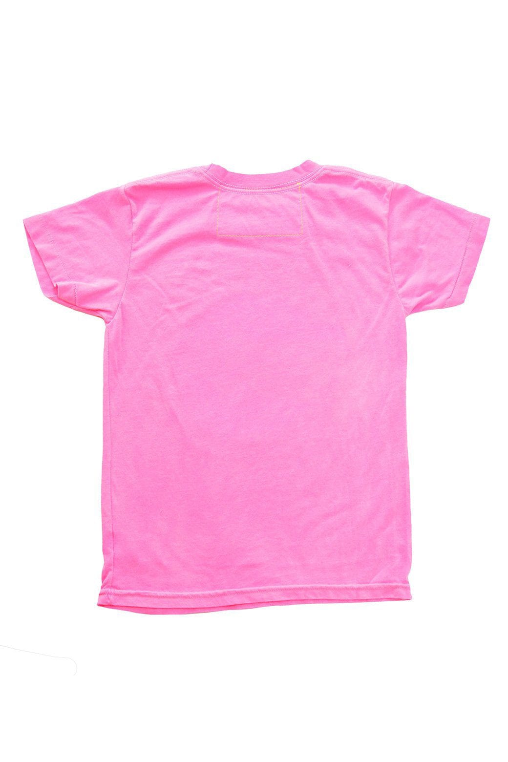 KIDS AVIATOR NATION MIAMI TEE - NEON PINK