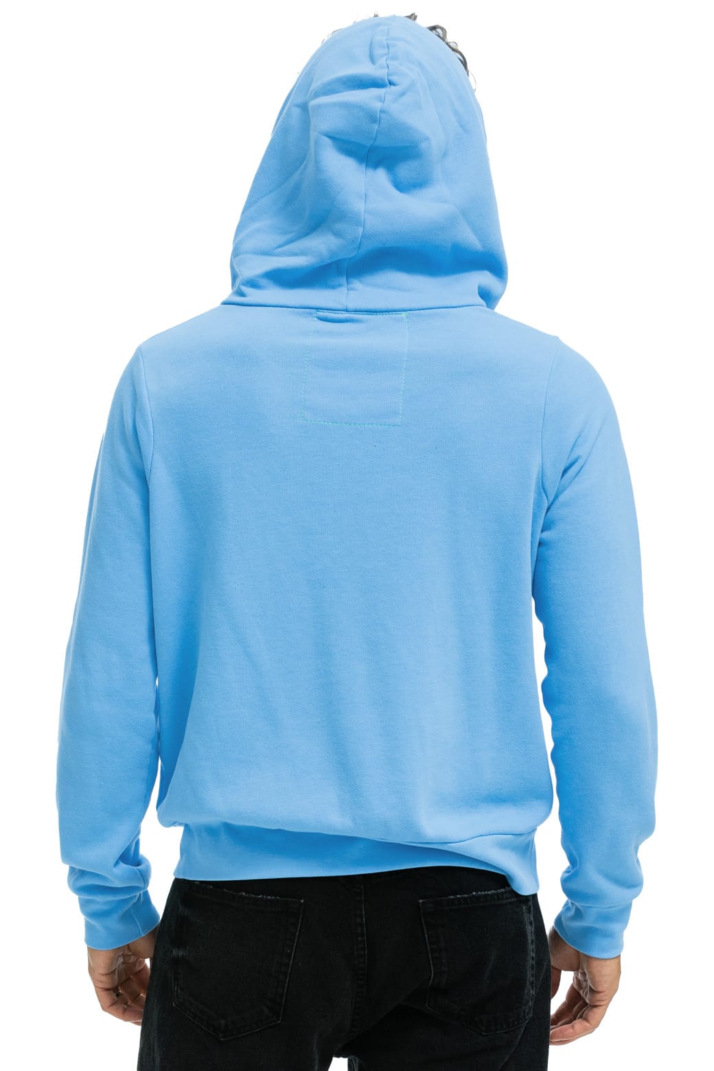5 STRIPE AMERICA ZIP HOODIE - SKY USA