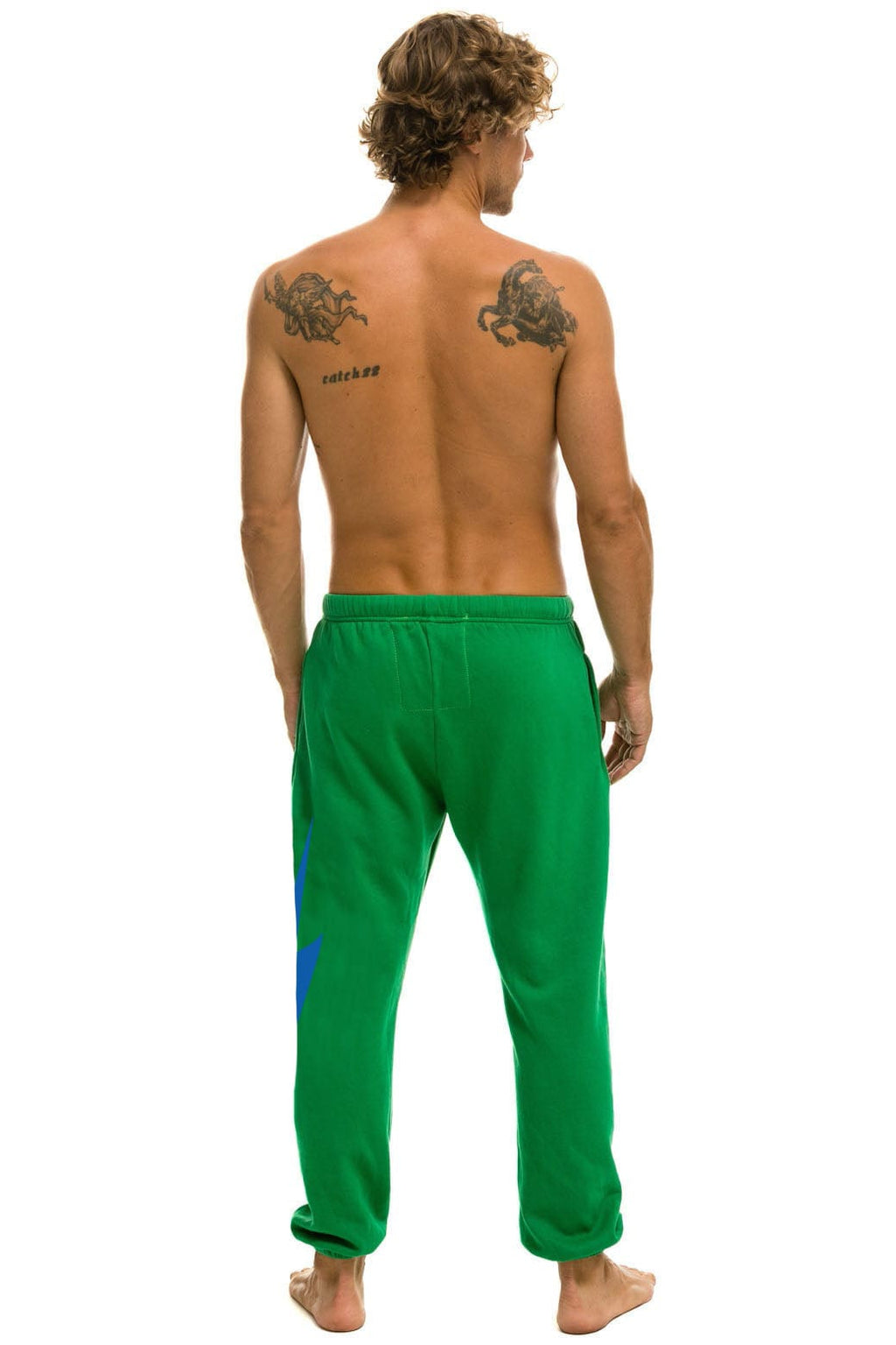 JAZZ ASPEN SNOWMASS 2026 UNISEX POCKET SWEATPANTS - KELLY GREEN