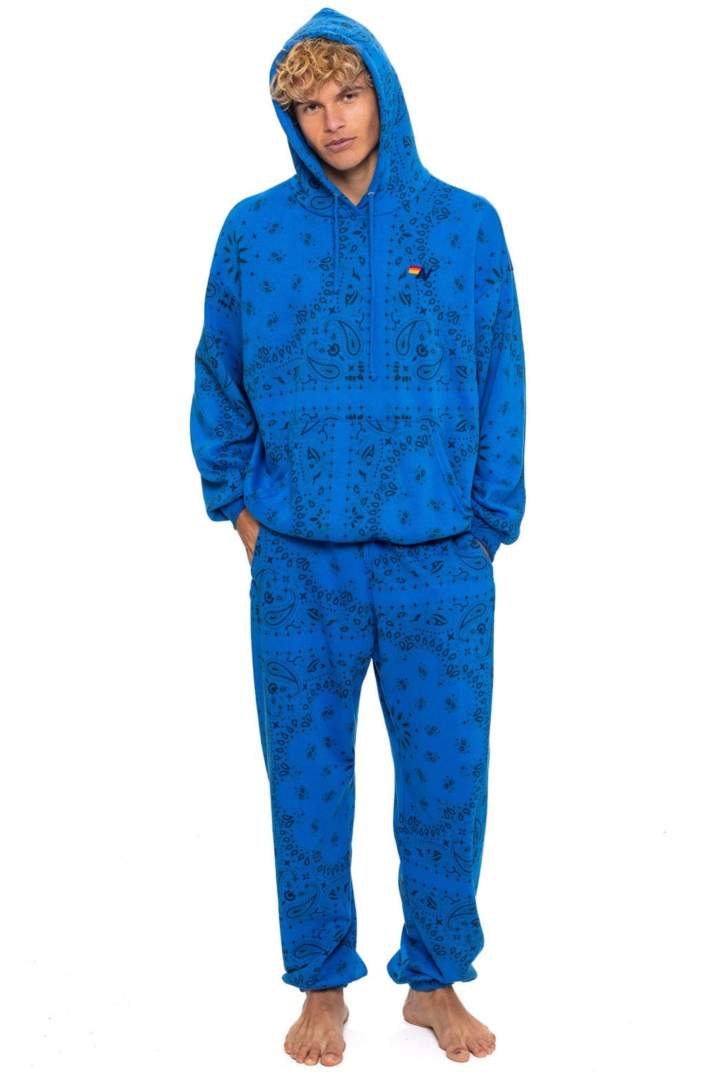 BANDANA SWEATPANTS - ADVENTURE BLUE