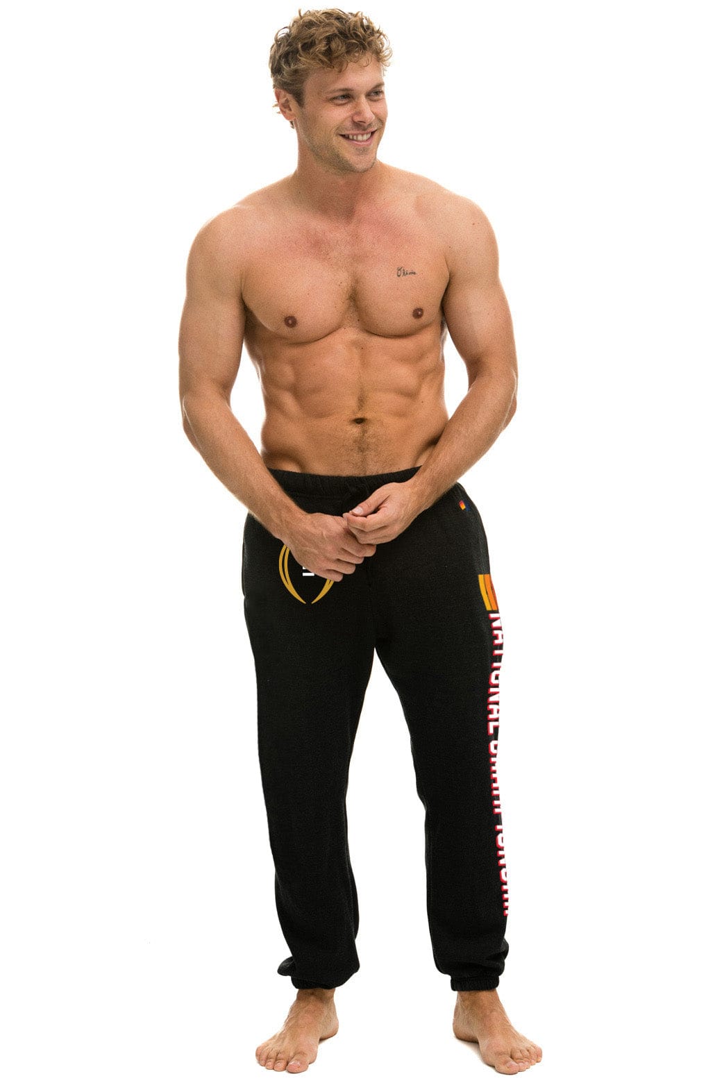 CFP NATIONAL CHAMPIONSHIP 2026 UNISEX SWEATPANTS - BLACK