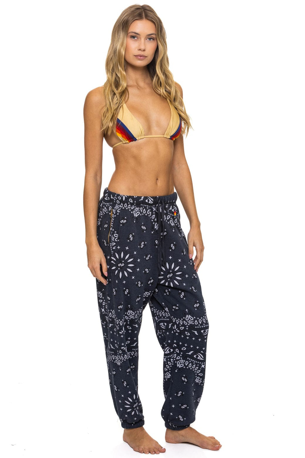 BANDANA SWEATPANTS - CHARCOAL