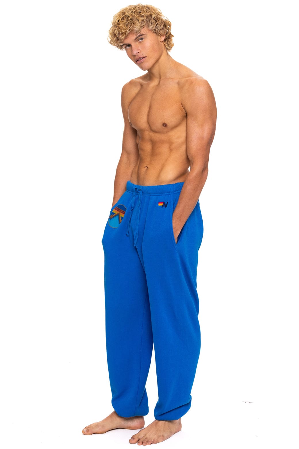 ALL SEASONS CIRCLE SWEATPANTS - ADVENTURE BLUE