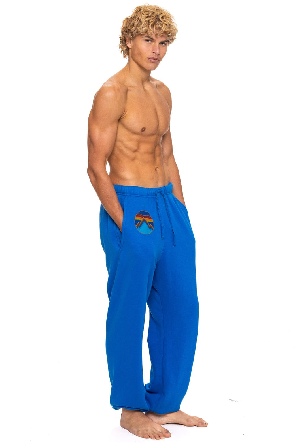 ALL SEASONS CIRCLE SWEATPANTS - ADVENTURE BLUE