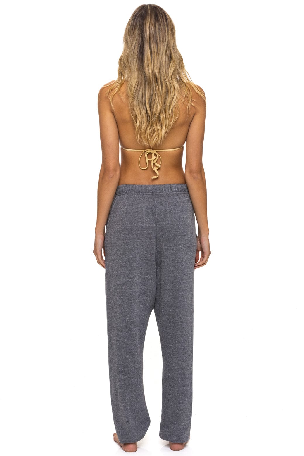 ALL SEASONS CIRCLE SWEATPANTS - HEATHER GREY