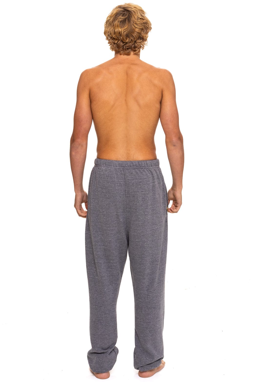 ALL SEASONS CIRCLE SWEATPANTS - HEATHER GREY