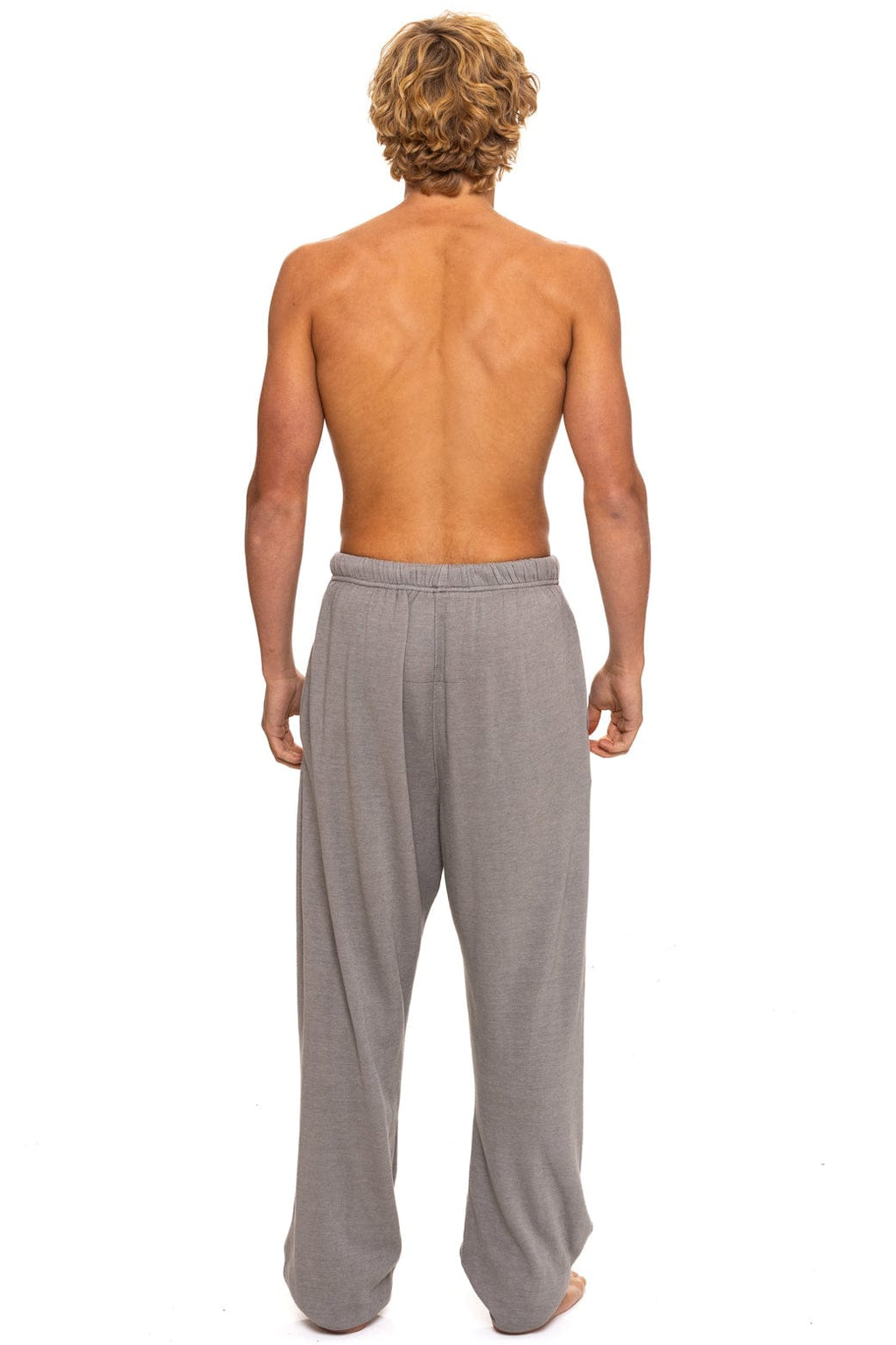 LOGO SWEATPANTS - SLATE