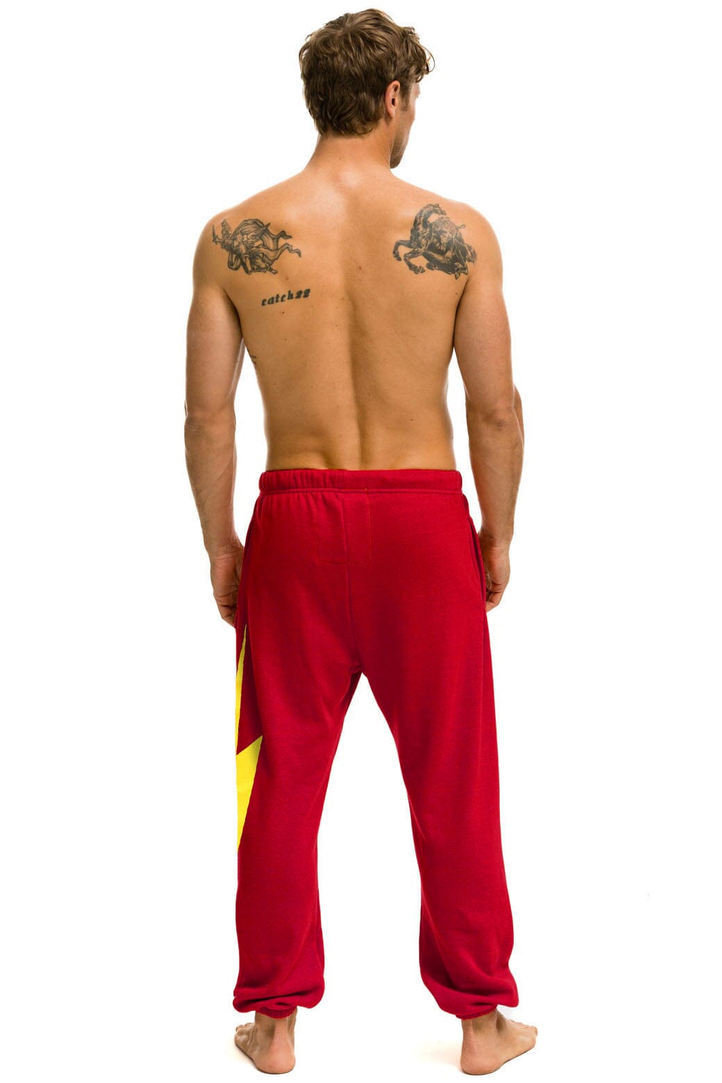 UNIVERSITY OF SOUTHERN CALIFORNIA BOLT UNISEX POCKET SWEATPANTS - CARDINAL