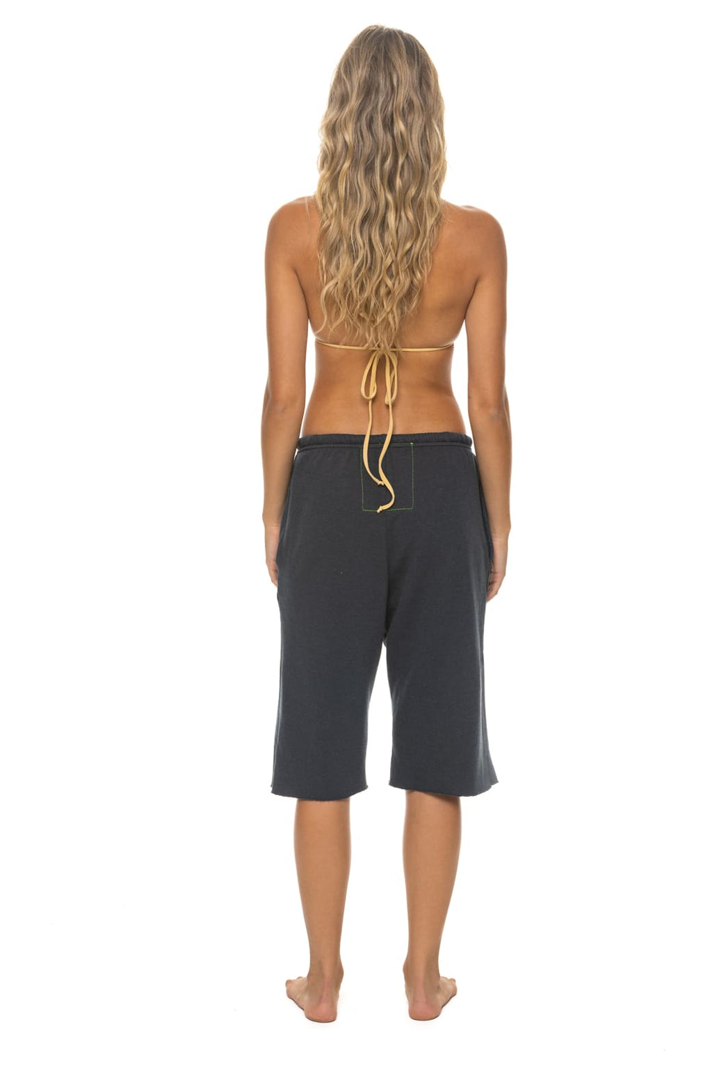 LOGO SWEATSHORTS - CHARCOAL