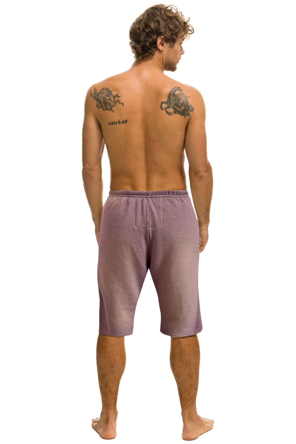 VINTAGE LOGO SWEATSHORTS - FADED MOCHA