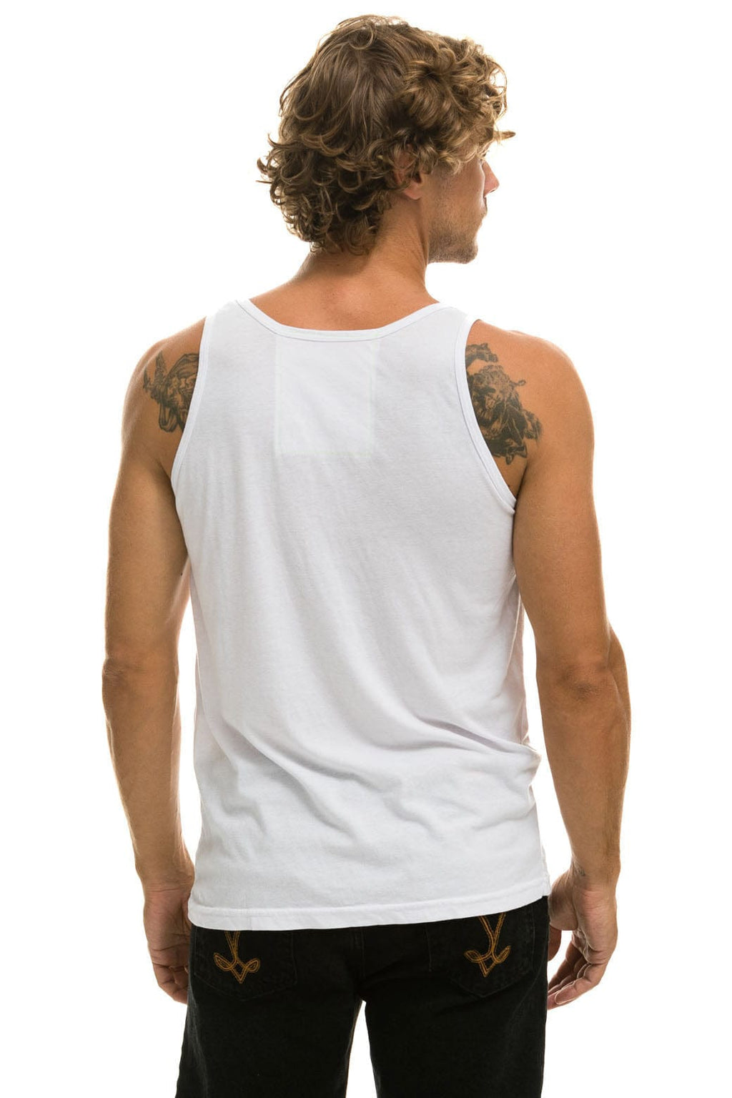MENS BASIC TANK - WHITE