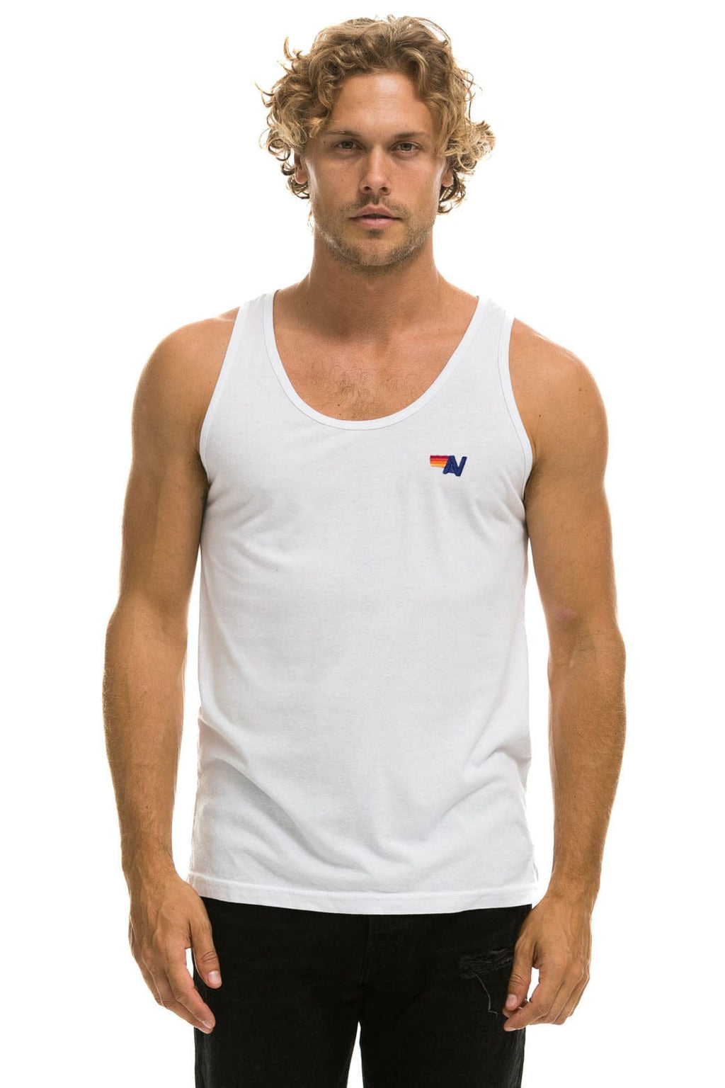 MENS BASIC TANK - WHITE
