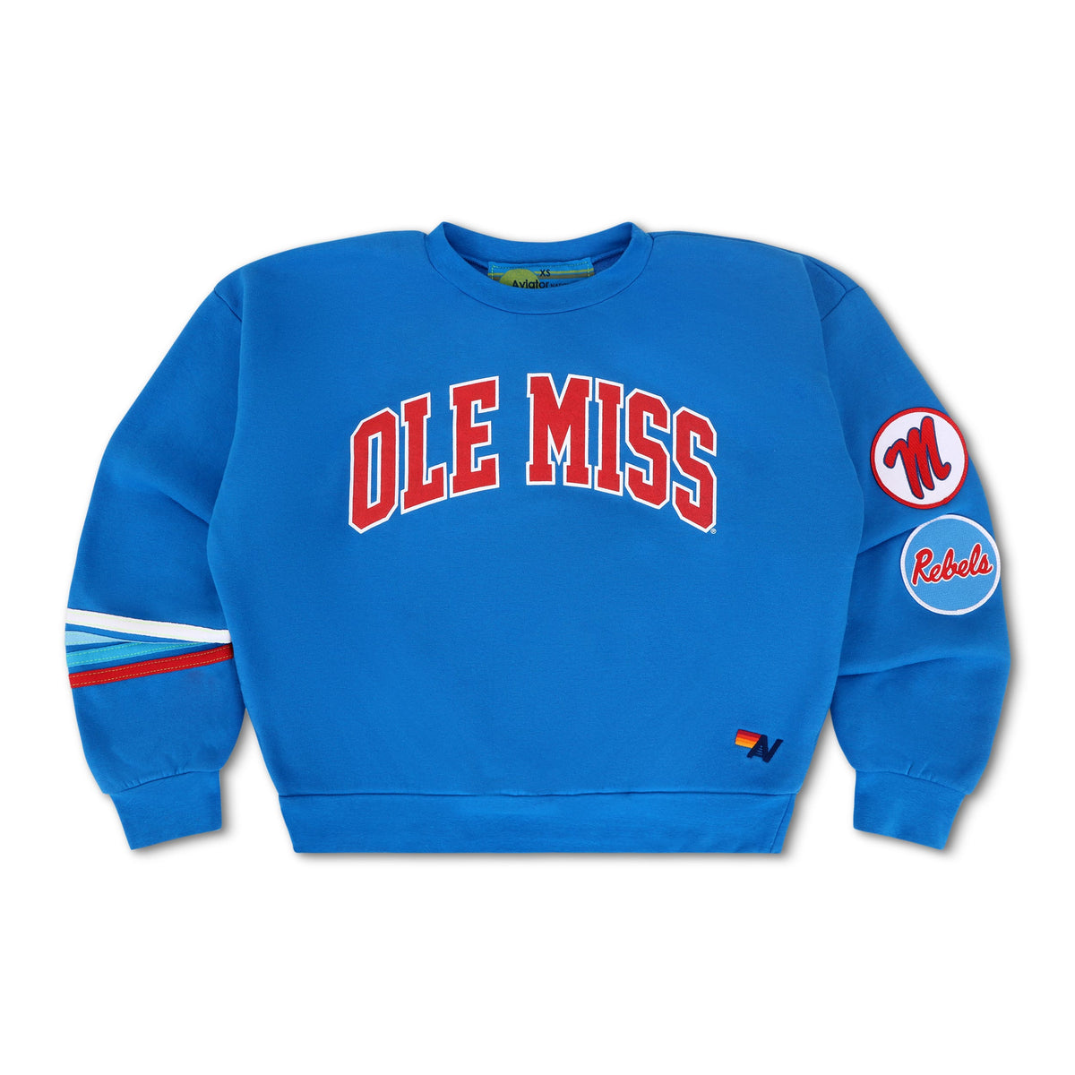 OLE MISS 2026 RELAXED CREW SWEATSHIRT - ADVENTURE BLUE