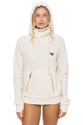 NINJA PULLOVER HOODIE - VINTAGE WHITE