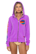 AVIATOR NATION VENICE HOODIE - NEON PURPLE