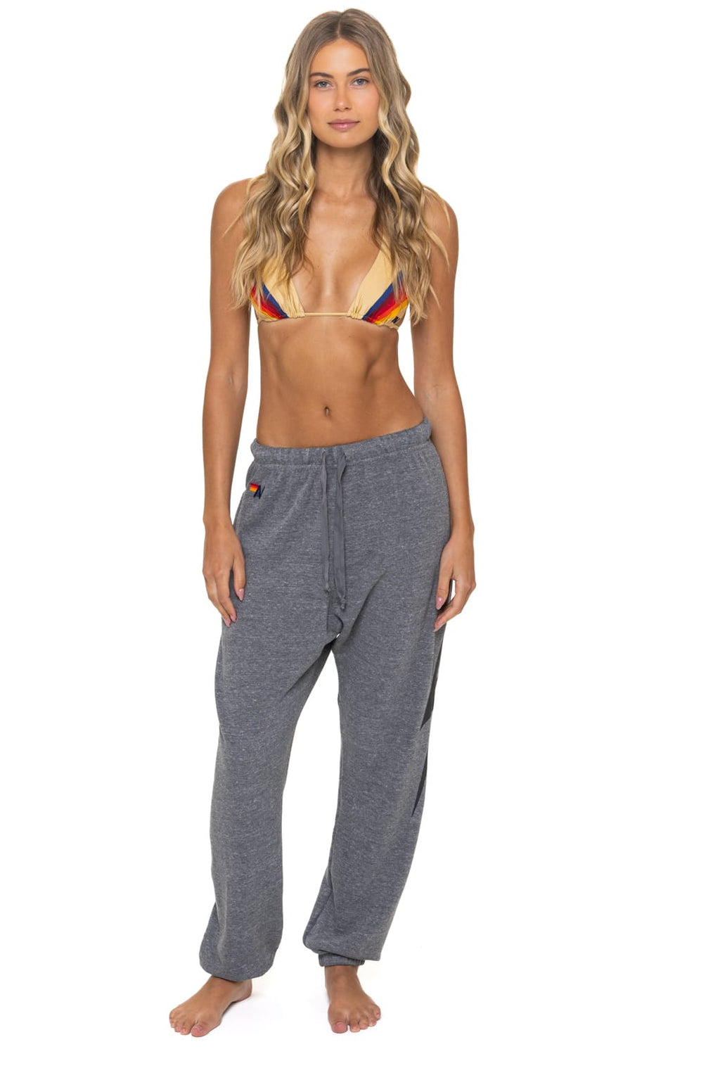 BOLT SWEATPANTS - HEATHER GREY