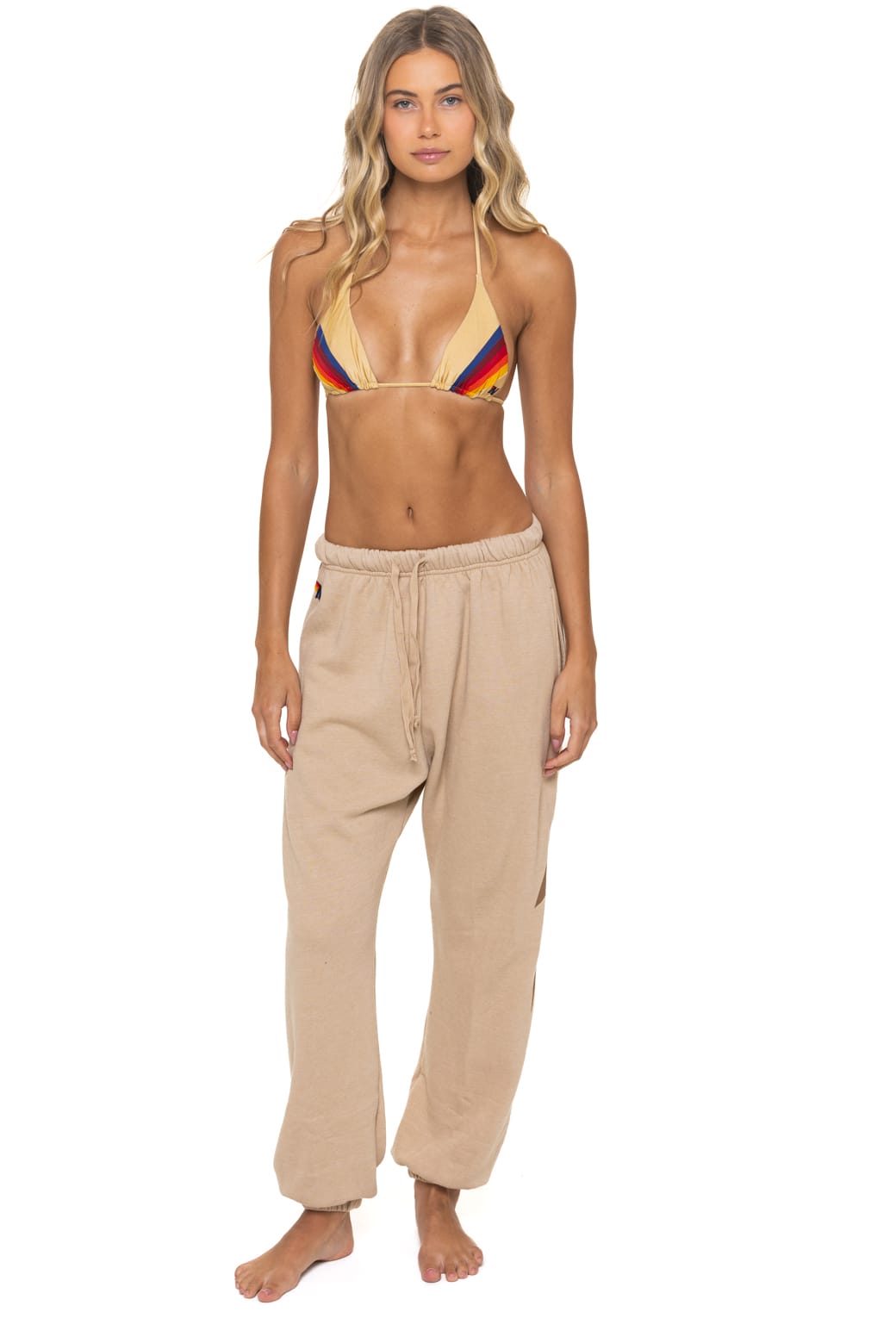 BOLT SWEATPANTS - SAND MOCHA