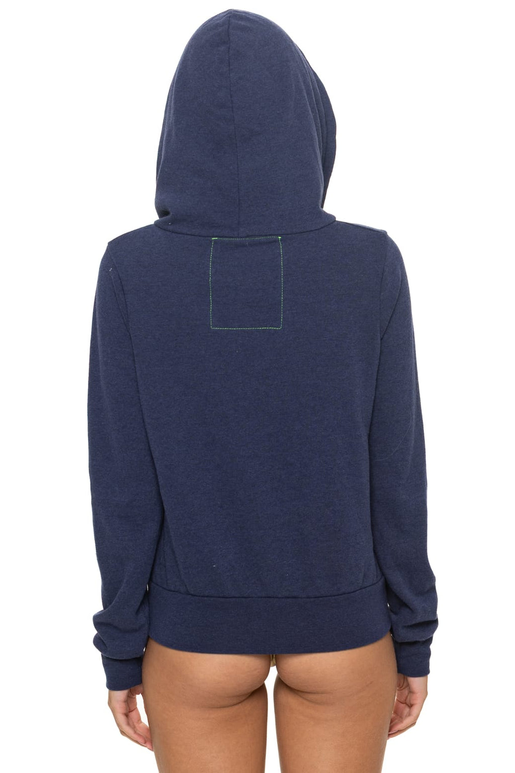 5 STRIPE HOODIE - NAVY BLUE