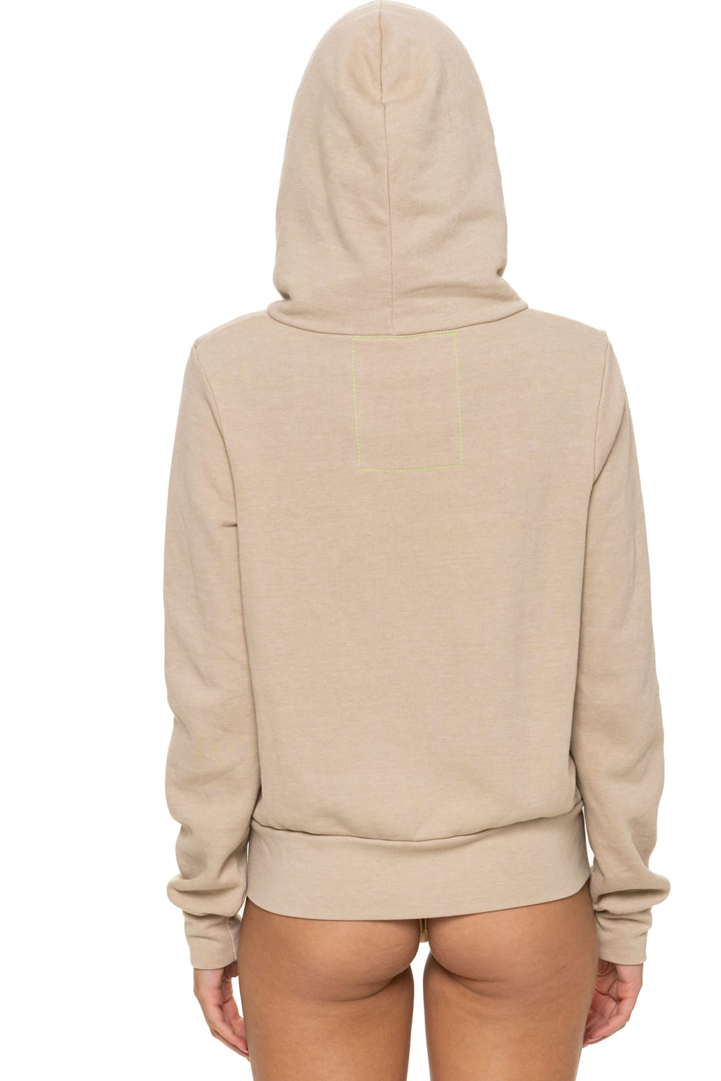 5 STRIPE HOODIE - SAND TAN