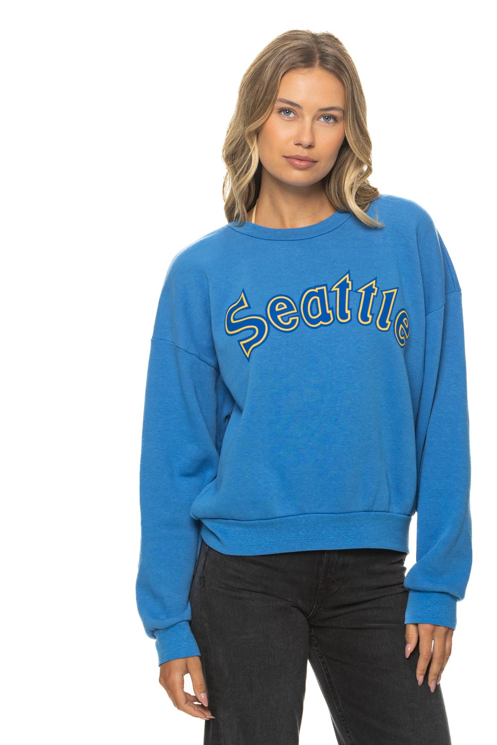 SEATTLE MARINERS 2026 RELAXED CREW SWEATSHIRT - COBALT