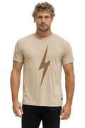 BOLT TEE - SAND MOCHA