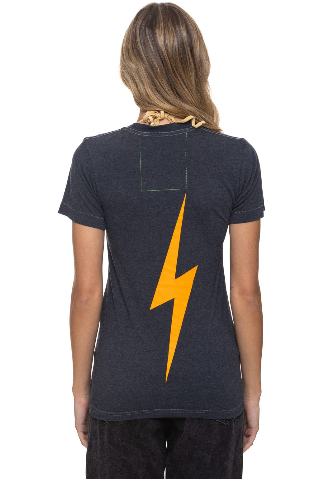 UNIVERSITY OF TENNESSEE BOLT CREW TEE SHIRT - CHARCOAL