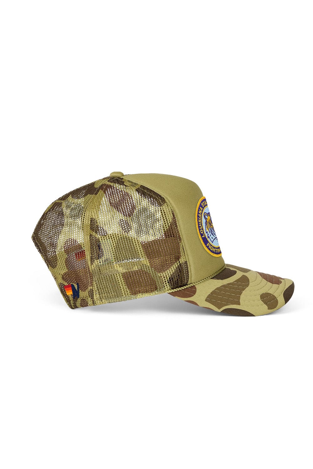 LSU VINTAGE LOW RISE TRUCKER - CAMO